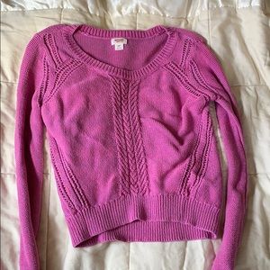 Pink Knit Sweater